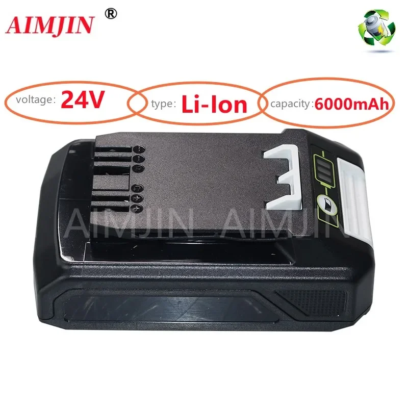 Per Greenworks Il Prodotto Originale È 100% Nuovo Di Zecca Per La Batteria Agli Ioni Di Litio Greenworks 24V 6000Mah (Per La Batteria Greenworks)