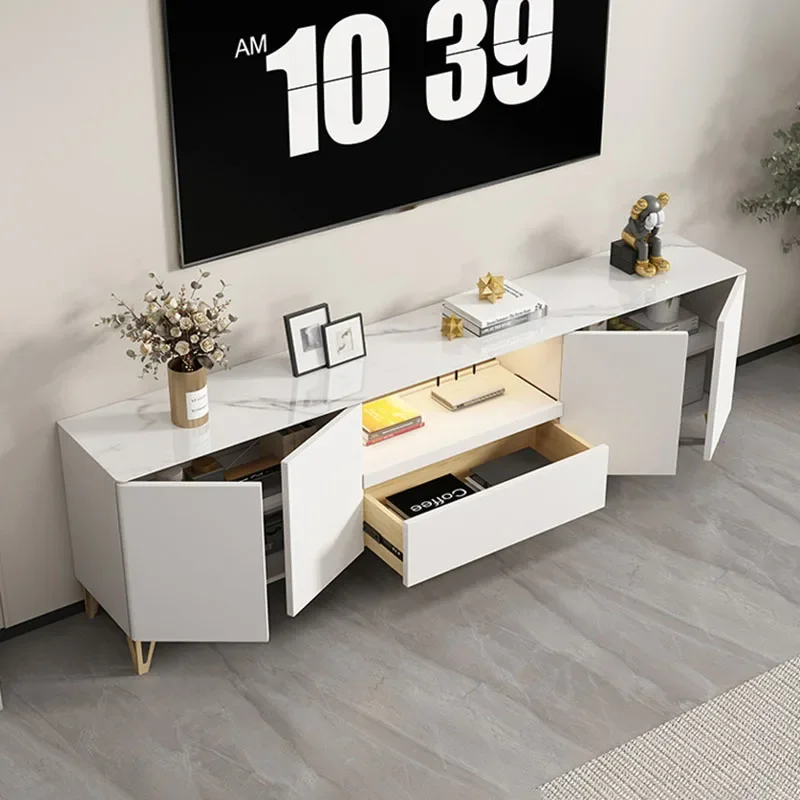 Camino Mueble Tv Stand Cabinet Table Entertainment Center Monitor Tv Stand Unit 80 Pollici Tv Mueble Media Console Mobili