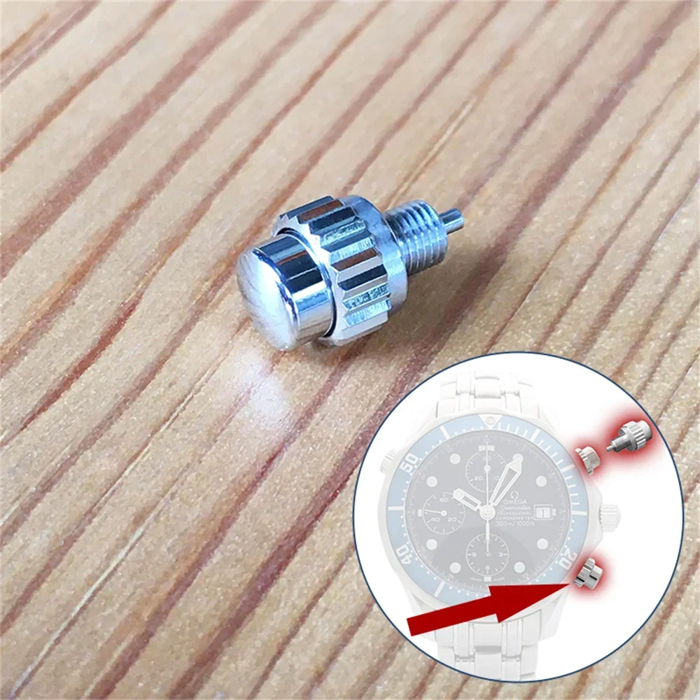 Pulsante Per Orologi Per Parti Pusher Per Orologi Da Ohm Omg Omega Seamaster Crono Diver 300M