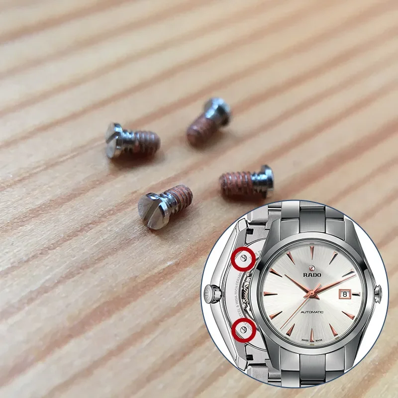 Viti Di Copertura Posteriore Dell'Orologio In Acciaio Per Orologio Automatico Rado Hyperchrome 658.0115.3
