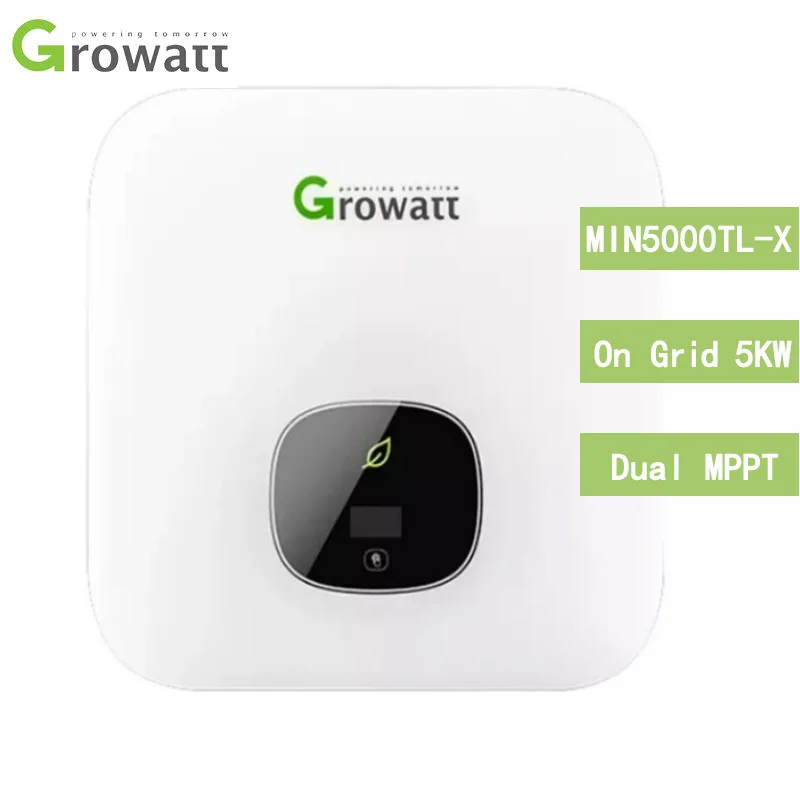 Inverter A Onda Sinusoidale Pura Monofase Pv Growatt Солнечные Grid Di Alta Qualità Con Monitor Wifi