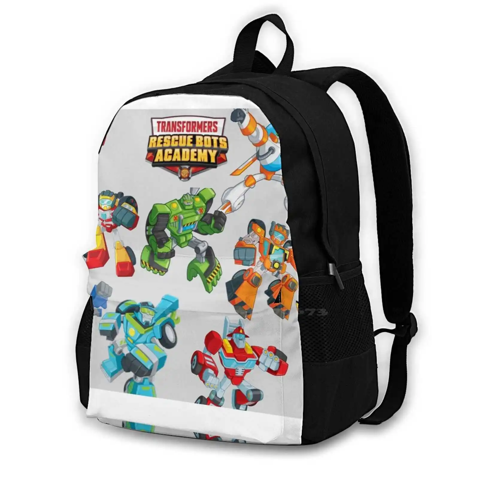 Rescue Bots Zaini Grigi Per La Scuola Adolescenti Borse Da Viaggio Per Ragazze Rescue Bots Robot Cartoon Comic