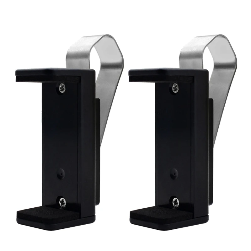 2X Metal Garage Door Opener Clip Holder Storage Fit For 1.77-2.55In Telecomandi Simple Garage Door Opener Remote Organizer