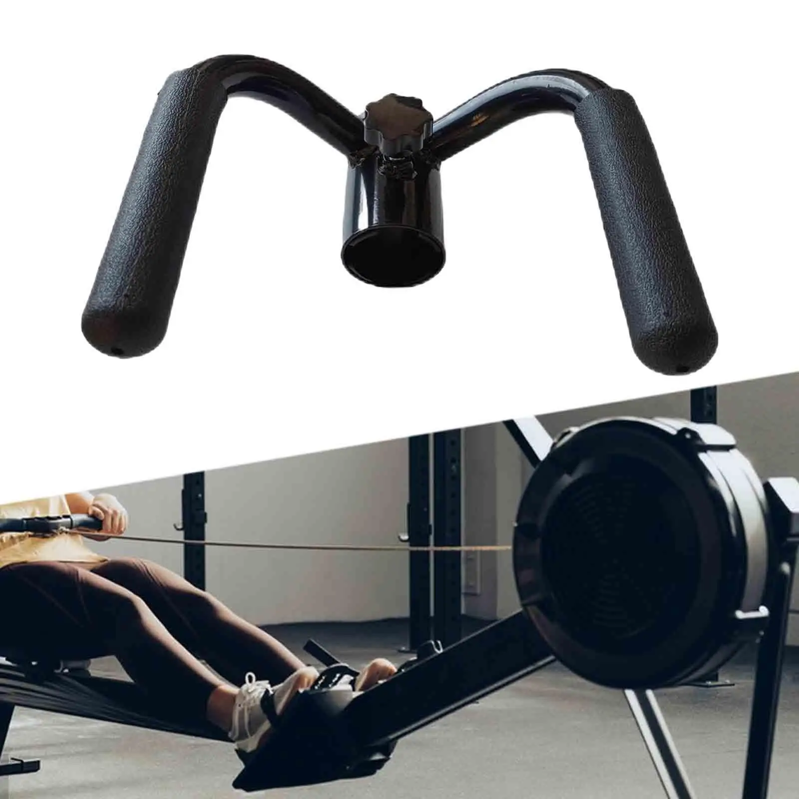 T Bar Row Attachment Esercizio Durevole Per Squat Weightlifting Weight Bar