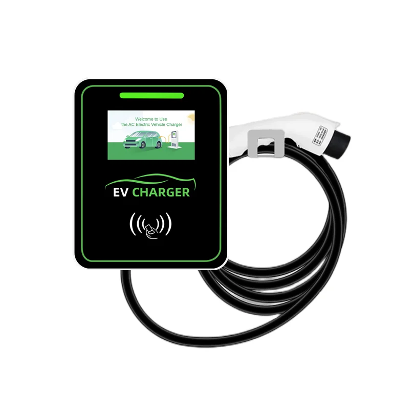 Ocpp Wallbox 22Kw 11Kw 7Kw Stazione Di Ricarica Ev Caricatore Da Muro 22Kw Wallbox, Rfid, Tipo 2
