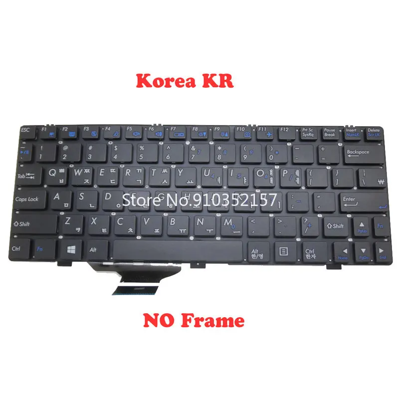 Kr W314Cz Tastiera Per Clevo M1110 Mp-08J63K0-4303W 6-80-W3100-111-1 6-79-W310Cz0K-110-W Mp-08J63K0-430 6-80-M1110-112-1 Corea