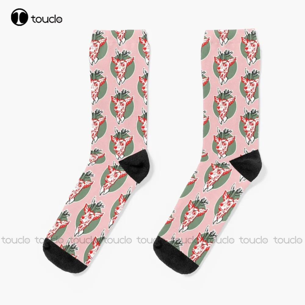 Beastars Louis Sticker Red Simple Socks Socks Donna Unisex Adult Teen Youth Socks Design Cute Socks Creative Funny Socks