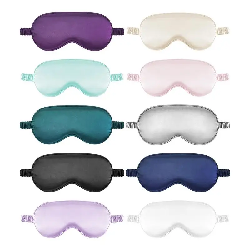 Copri Occhi Per Dormire Blackout Night Blindfold Travel Night Eyeshade Sleeping Mask Eyemask Blindfolds Travel Relax Rest Donna Uomo