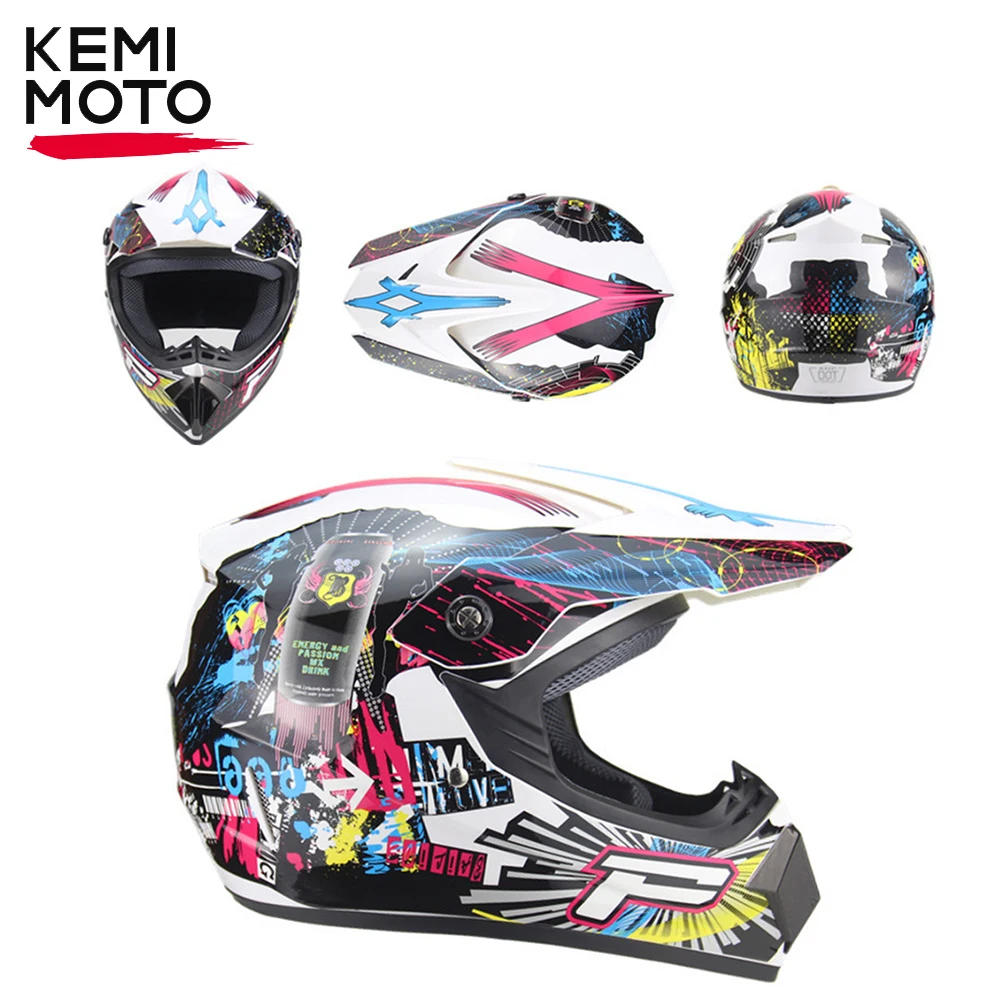 Kemimoto Moto Caschi Fuoristrada Motocross Atv Dirt Bike Casco Downhill Mtb Capacete Casco Moto Per Uomo Donna