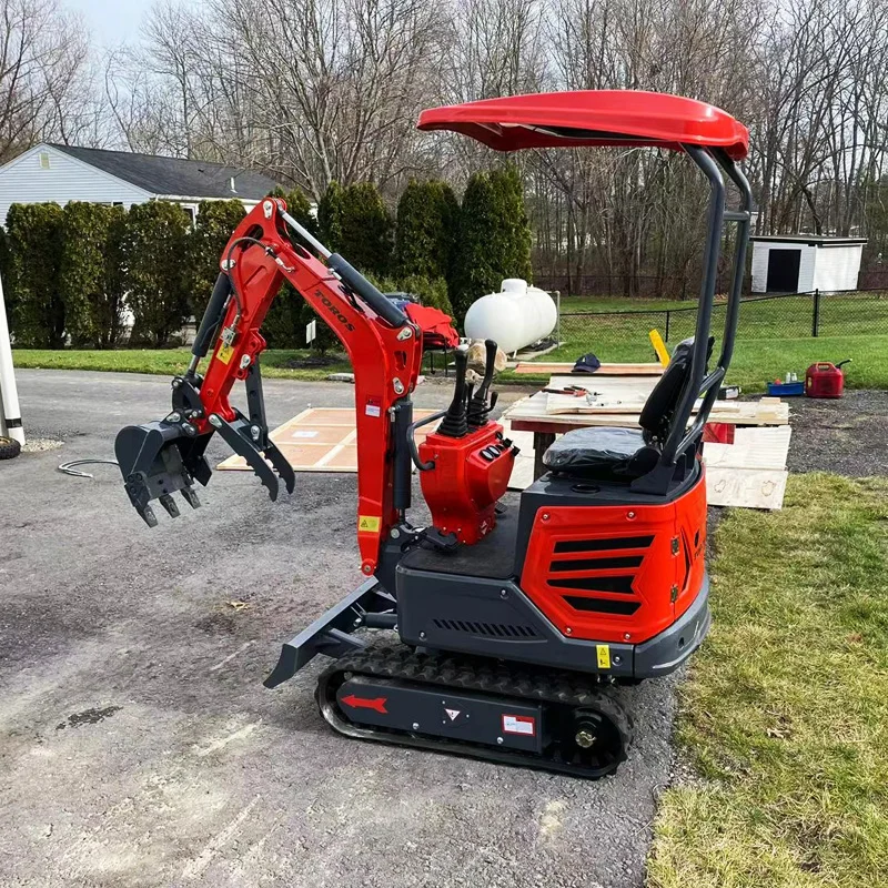 Consegna Veloce Epa Engine China-Minibagger Mini Bagger 1 Ton Mini Escavatore 2 Ton Constructionequipment Escavatore Compatto
