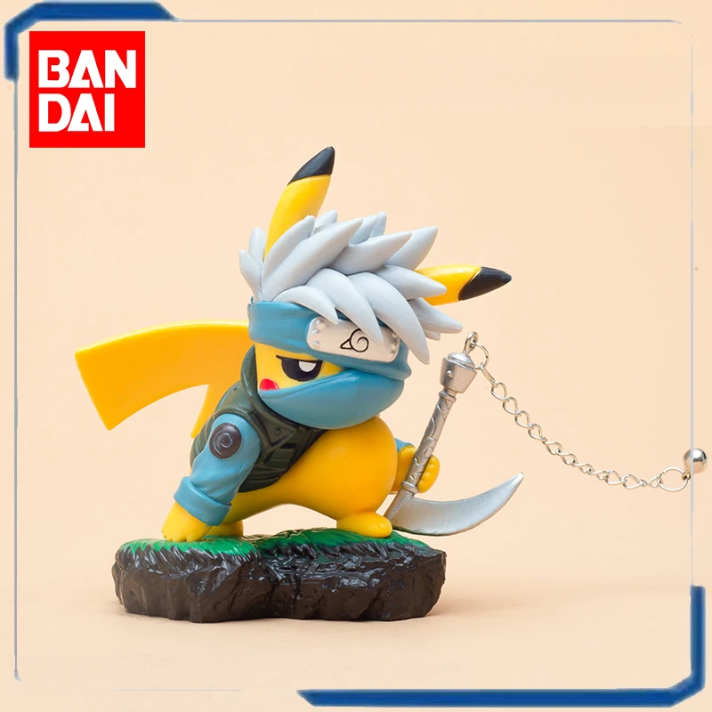 Bandai Minecraft Pikachu Cos Naruto Action Figures Sonic Toys Resident Evil Funko Pop Girl Fidget Sanrio Accessori