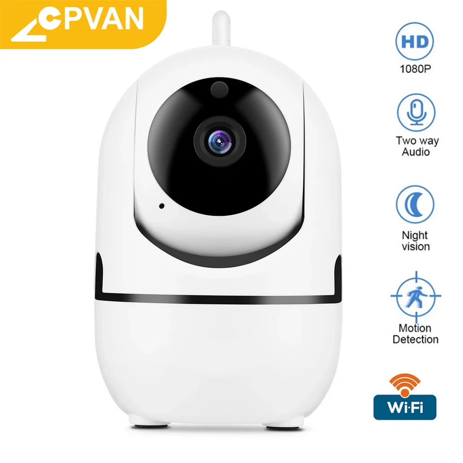 Cpvan 1080P Telecamera Ip Wifi Wireless Smart Home Security Camera Sorveglianza Audio Bidirezionale Cctv Pet Camera Baby Monitor