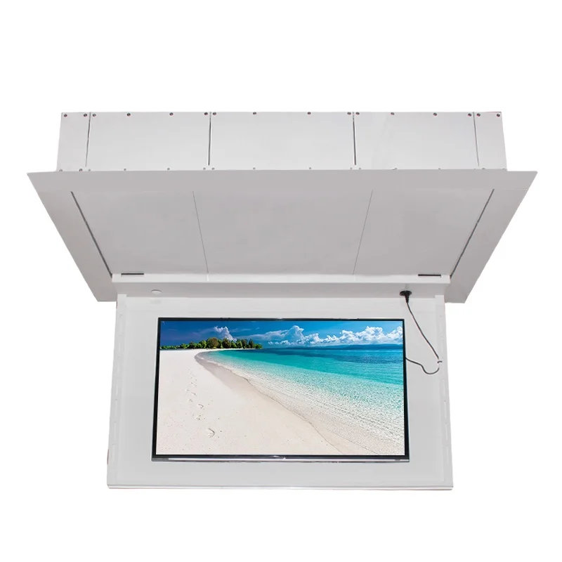Staffa Per Tv A Soffitto Da 65 Pollici Supporti Per Soffitto Regolabili Supporto Per Tv Motorizzato Drop Down Tv Lift Attrezzature Audio