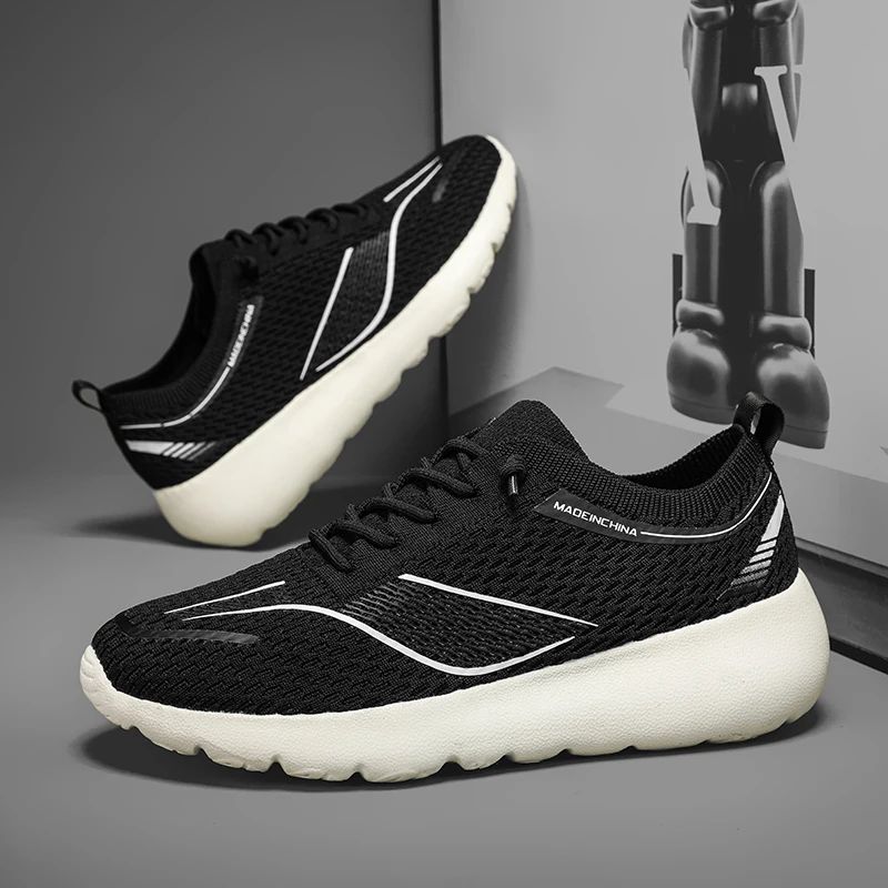 2024 New Original Hot New Black Men Running Shoes Comodo Calzino Unisex Sport Scarpe Da Passeggio Sneakers Leggere Lover 35-45