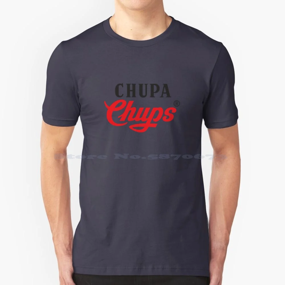 Classic Chupa Candy Chups Logo T Shirt 100% Cotone Tee Chupa Chups Logo Chupa Chups Candy Chupa Chups Caramelle Chupa Chups Foods