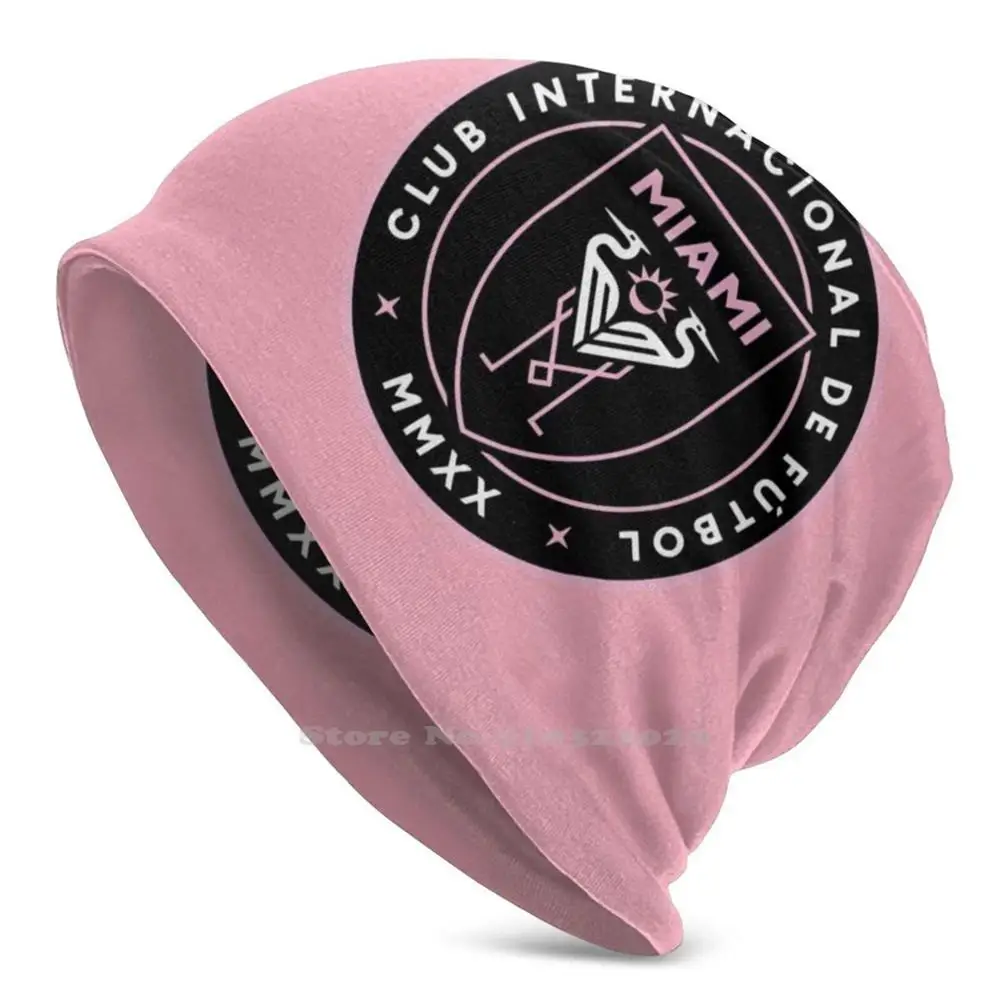 Best Seller Inter Miami Logo Sport All'Aria Aperta Sottile Antivento Soft Fashion Beanie Hat Inter Miami Inter Miami Inter Miami Stuff