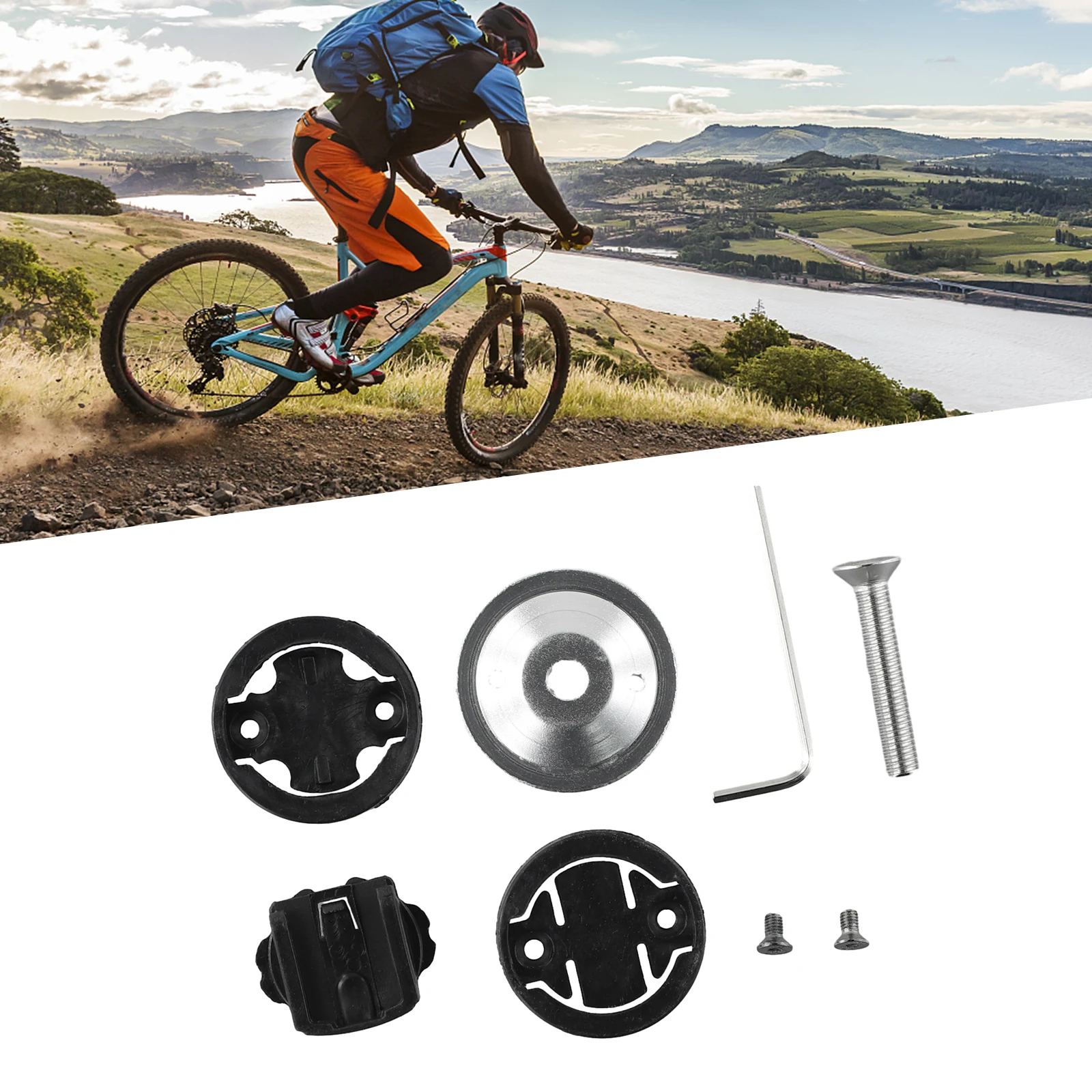 Cronometro Per Bicicletta Bryton Rider Cateye Garmin Edge Supporto Per Computer Bike Cycle Computer Staffa Di Montaggio Gps In Plastica