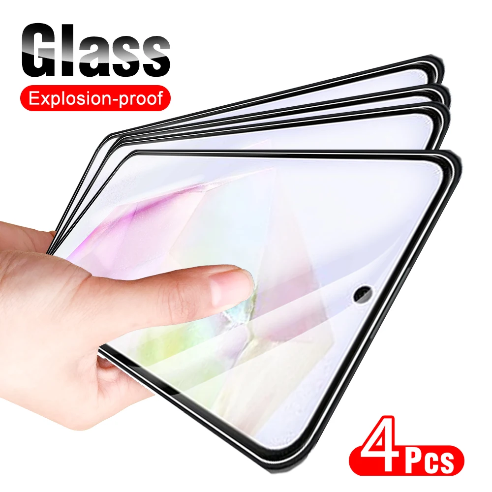 Pellicola Salvaschermo Antigraffio Da 4 Pezzi Per Samsung Galaxy A35 5G Vetro Protettivo Samsun A 35 35A Sansung A35 35 A Vetro Temperato