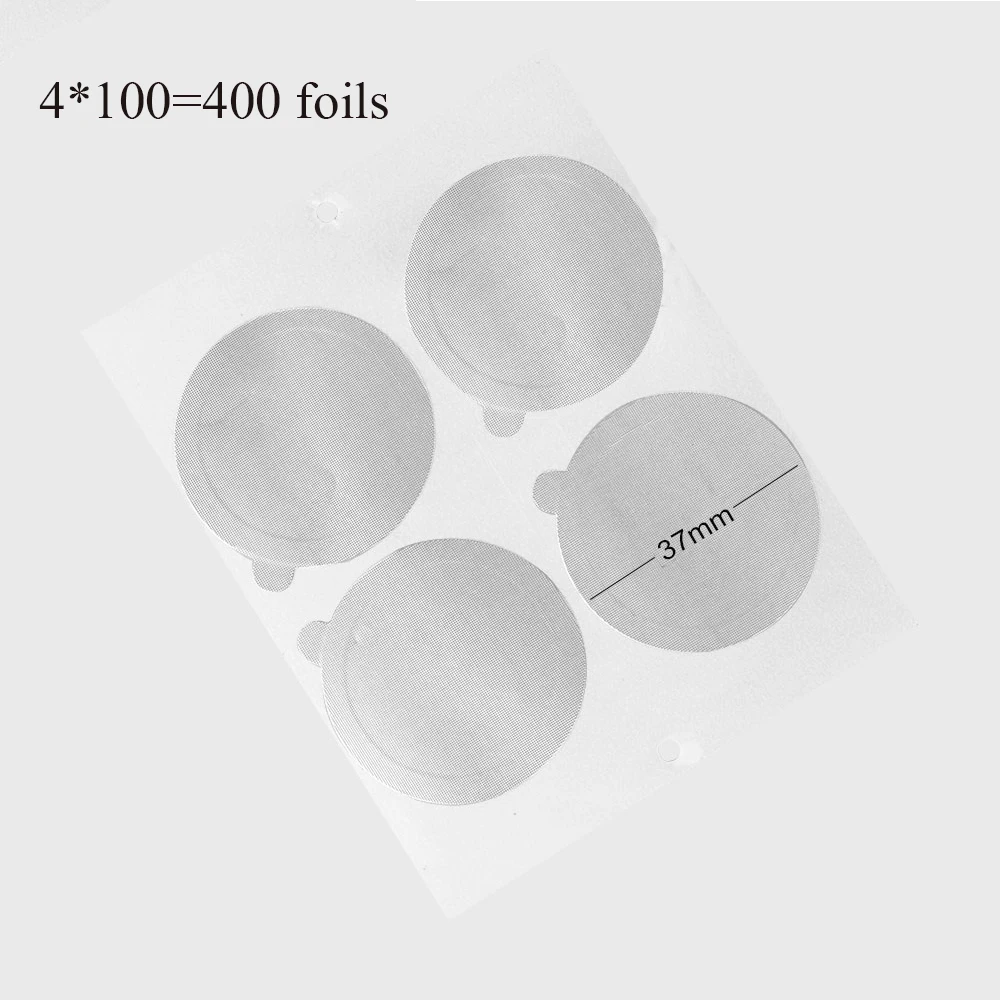 40/200/400 Pezzi Fogli Per Capsule Di Caffè Nespresso Capsule Di Caffè Riutilizzabili Nespress Capsulas Coperchio Per Cialde Con Filtro Per Caffè Ital