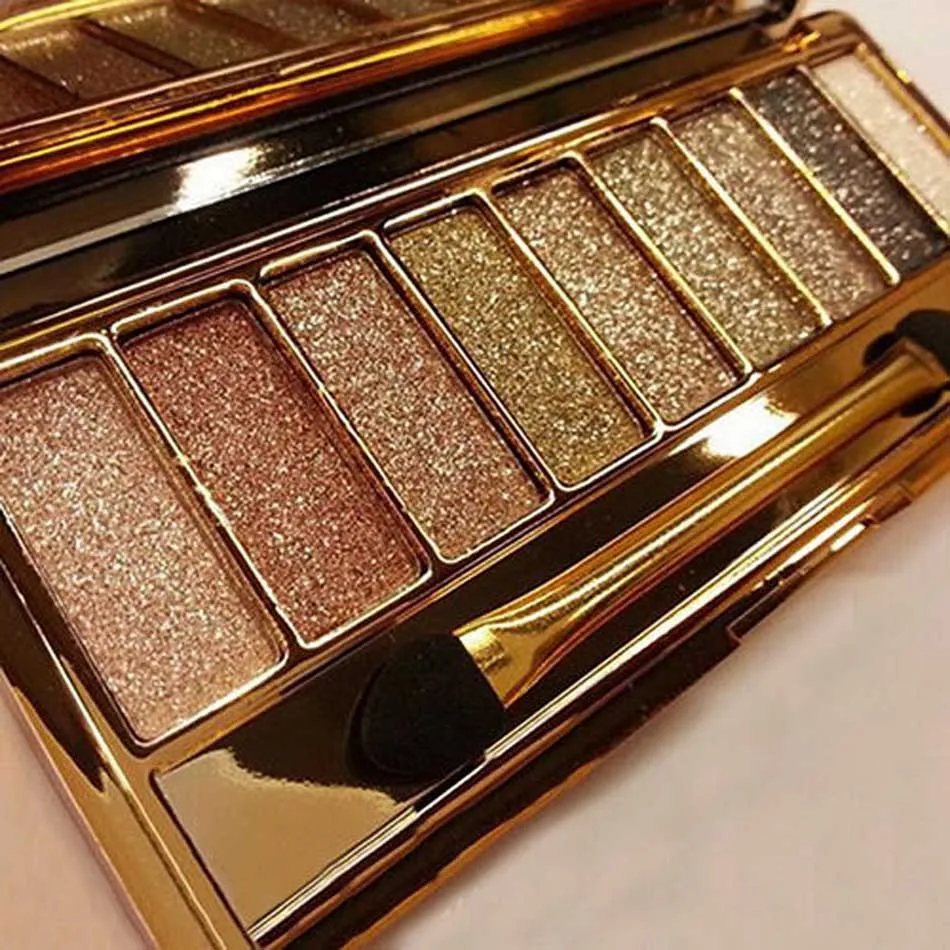 Dropship 9 Colori Fashion Eyeshadow Palette Matte Eyeshadow Palette Glitter Eye Shadow Makeup Nude Beauty Make Up Set Cosmetici