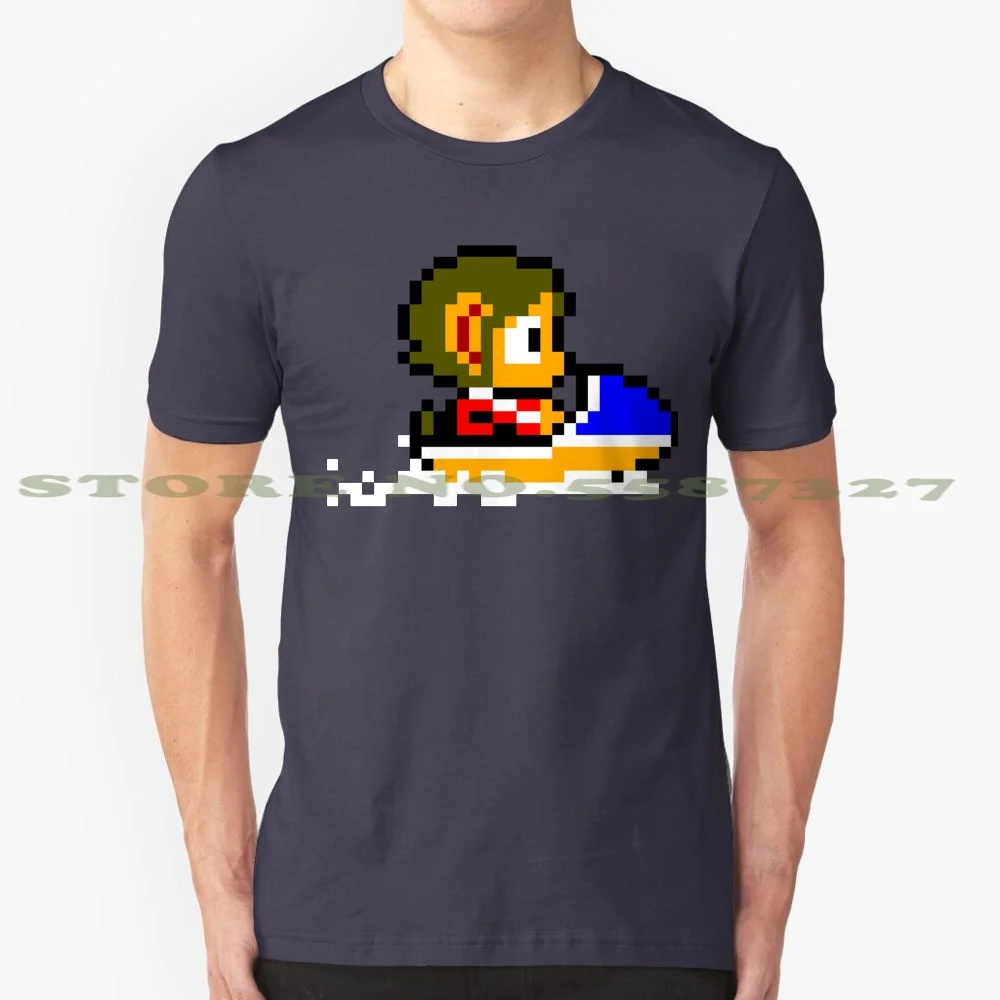 Alex Kidd Graphic Custom Funny Vendita Calda Tshirt Videogiochi Pixelart Pixel Art Sprite Sprites Retro Classic Vintage Game Gamer