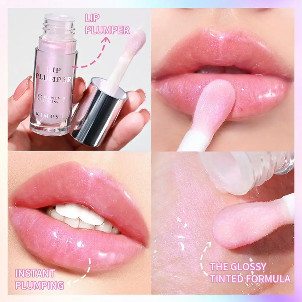 Full Lip Liquid Mirror Water Light Glass Lip Moisturizing Lip Makeup Glaze Lip Plumper Lip Gloss Trasparente Lip Toot X4N5