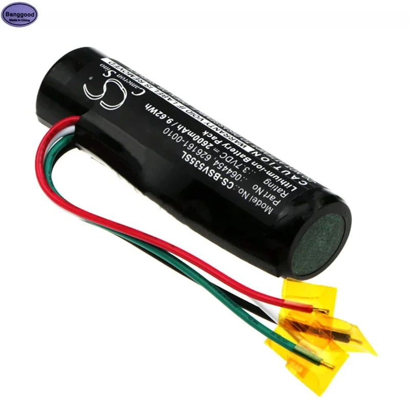 Batteria Banggood Per Batteria Altoparlante Bose 064454, 626161-0010 2600Mah / 9.62Wh