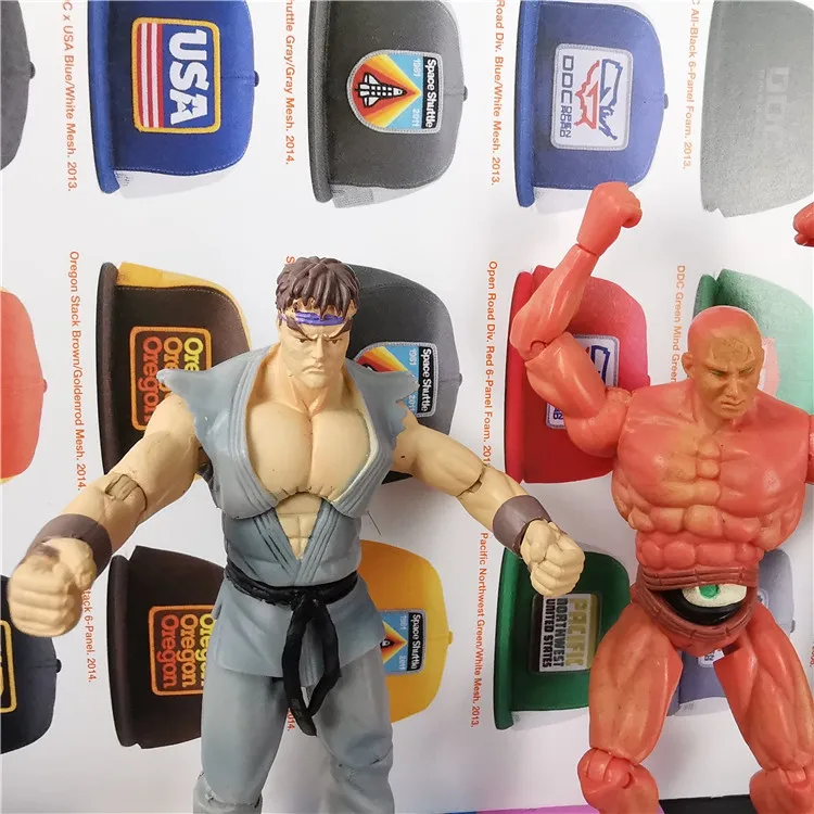10Cm Balrog Ken Joint Action Figure Dolls Hard Pvc Kids Scorpion Collection Toy