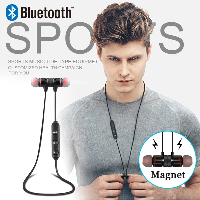 Gz05 Auricolari Bluetooth Sport Bassi Auricolari Wireless Con Microfono Auricolari Wireless Vivavoce Per Auricolari Samsung Iphone Xiaomi