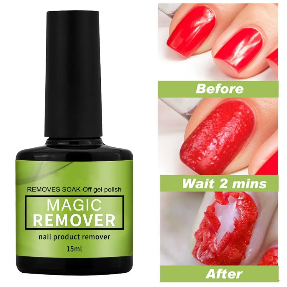 Efficace Rimozione Delle Unghie Sicuro Delicato Gel Per Unghie Fingernail Magic Polish Glue