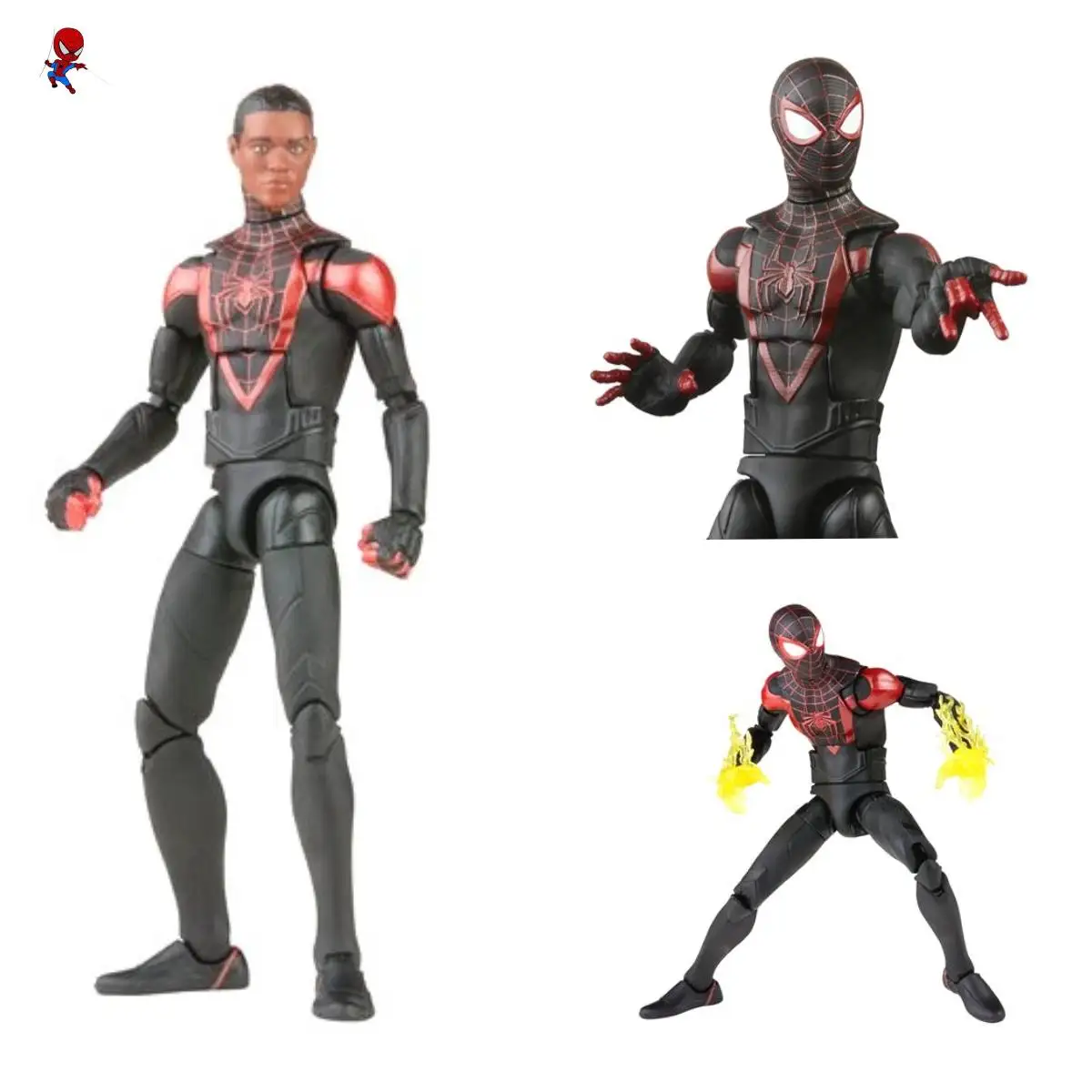 Legends Gamerverse Spider-Man 2 Miglia Morales 6 "Action Figure Spider Man Game Toys Doll Modelit Può Essere Dato Giocattoli Regali