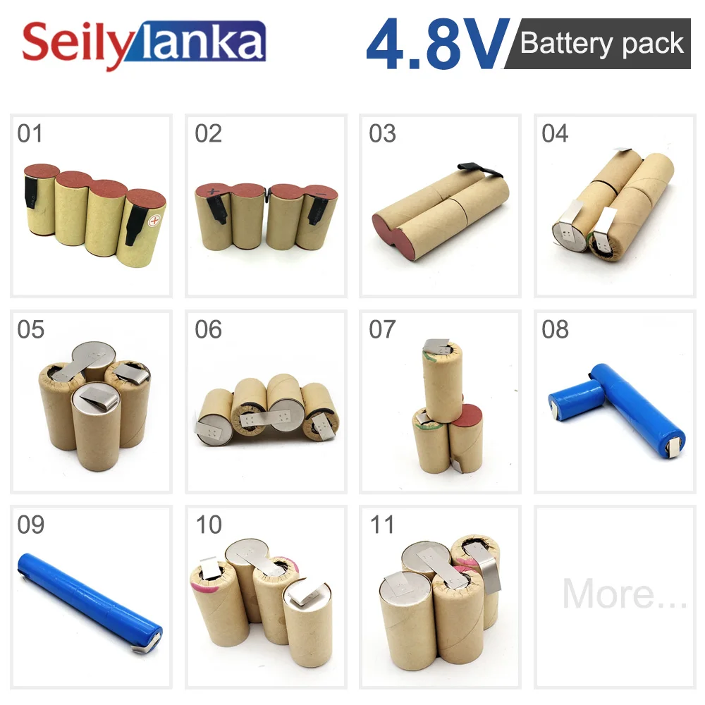 I 3000 Mah 4.8V Ni Mh Batteria Strumento Di Cd Per Kraftwelle Kstools Kumas Lematec Mac Allister Mafell Mannesmann Mansfield Max Rems