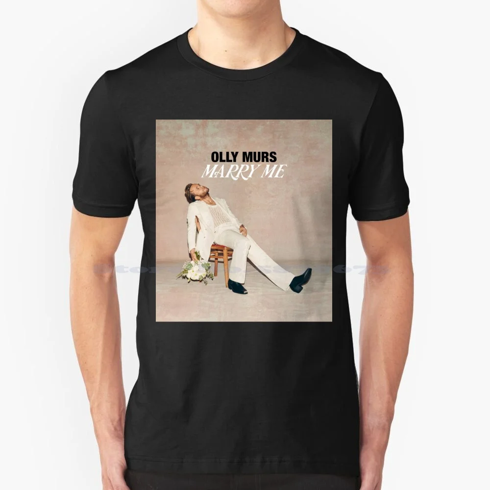 Olly Marry Me Uk 2023 T Shirt 100% Cotone Tee Live 2022 Concert Music 2024 2023 Biglietti Canzoni Olly Murs Uk Tour Olly Murs Album