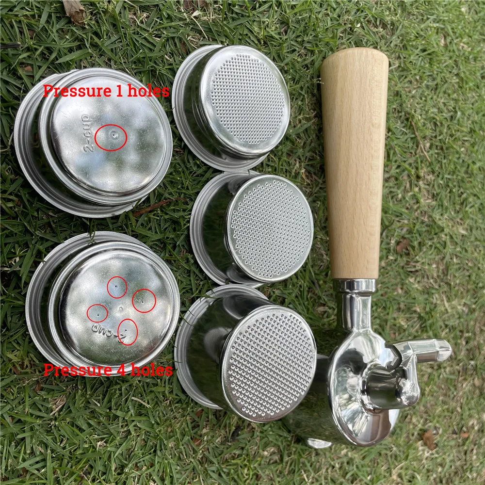 Ss304 Caffè Portafiltro Per Homix Gypas Sachi Nikai Oster Phico Cecotec Hibrew Filtro Cestello Di Ricambio Macchina Per Caffè Espresso