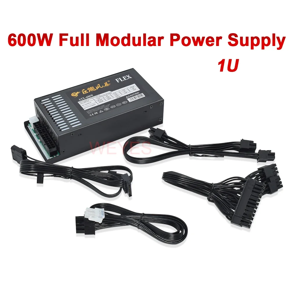 Alimentatore Completamente Modulare 1U Mini Itx 600W Nuovo Atx-600W 400W Flex Atx Psu Per K39 A4 S3 G5 Itx Mini Case Enp-7660B