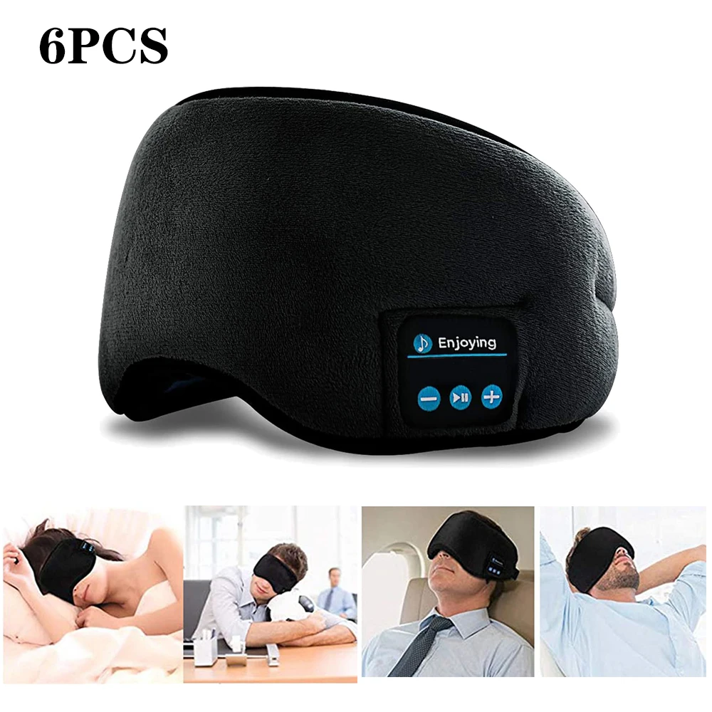 Cuffie All'Ingrosso Maschera Per Dormire Copertura Per Gli Occhi Per La Fascia Per Dormire Con Cuffie Musica Per Dormire Maschera Per Dormire Bluetoot
