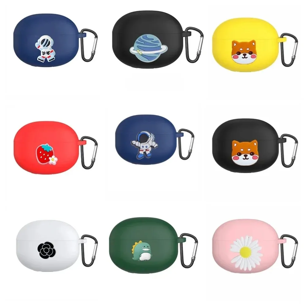 Per Bose Ultra Open Earbuds Case Cartoon Dogs Funny Animal / Flower Auricolari In Silicone Cover Per Bose Ultra Open Cover