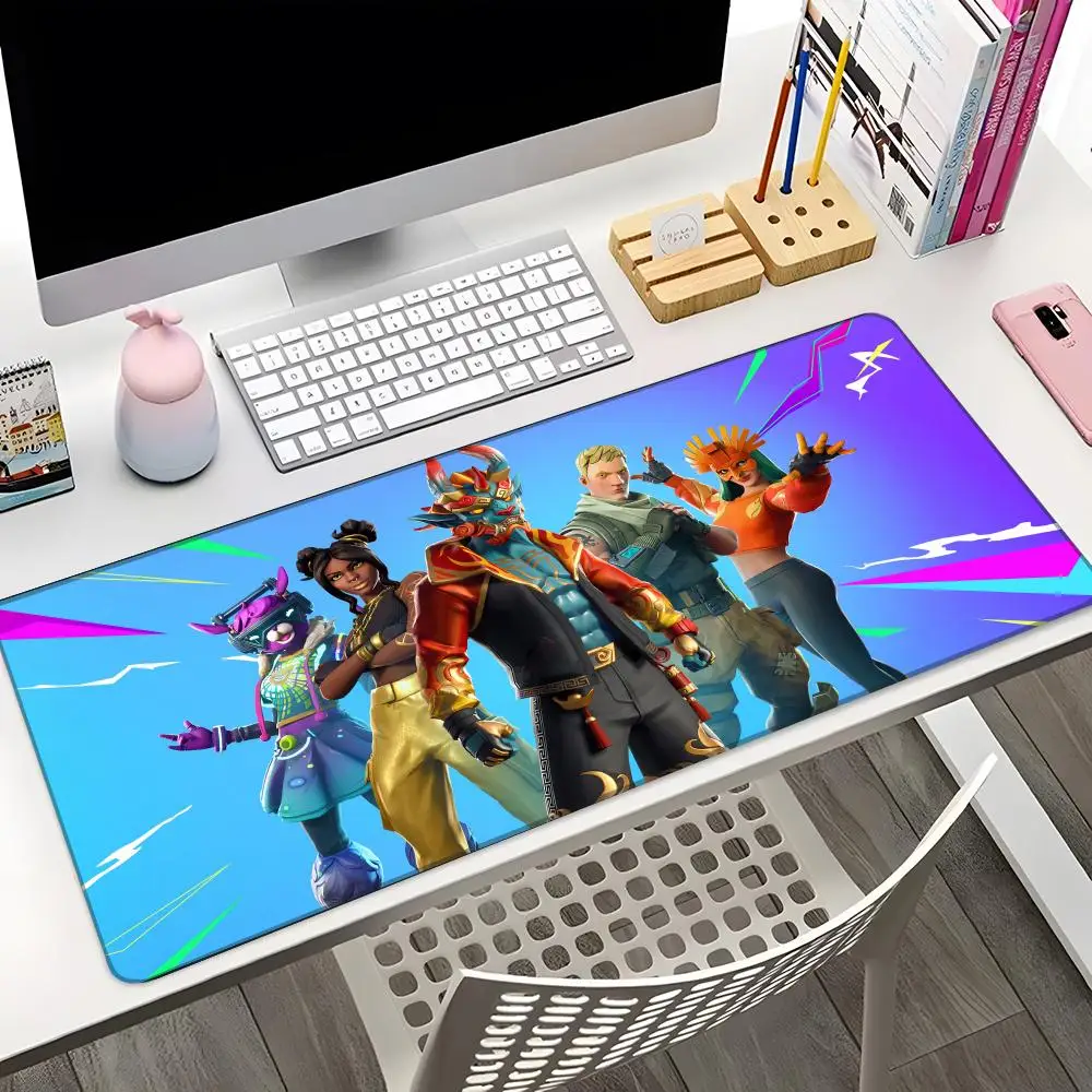 Mouse Pad Large Computer Gaming Accessories Mousepads Games Desk Mats Carpet F-Fortnite Anti-Slip Computer Mouse Pads
