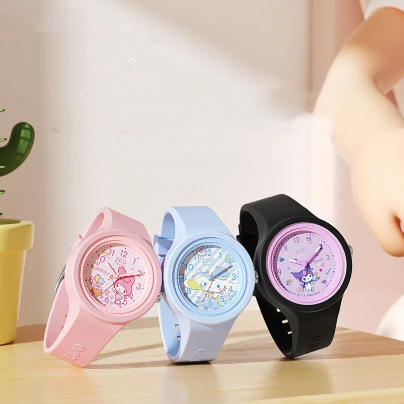Sanrio Cinnamon Dog Kids Watch Cute Cartoon Silicone Kids Watch