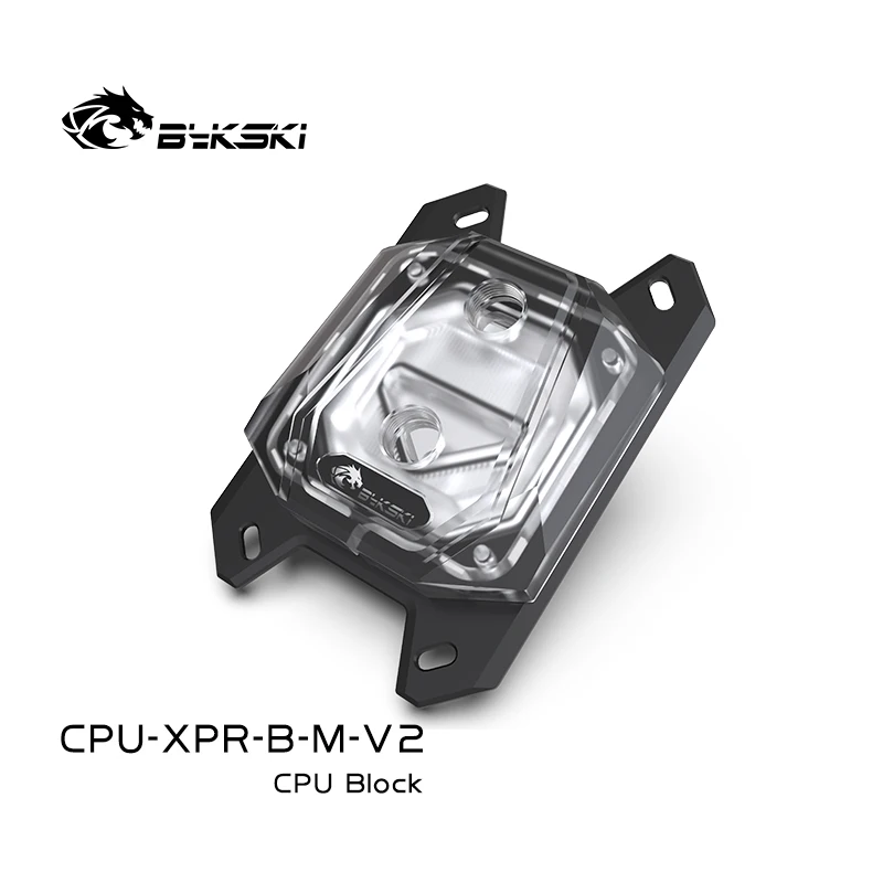Uso Del Blocco Di Raffreddamento Ad Acqua Della Cpu Bykski Per Amd Ryzen 3000 Ryzen 7 Ryzen 5 Ryzen 3 Am3/Am3/Am4 X470 X570 Presa Della Scheda Madre