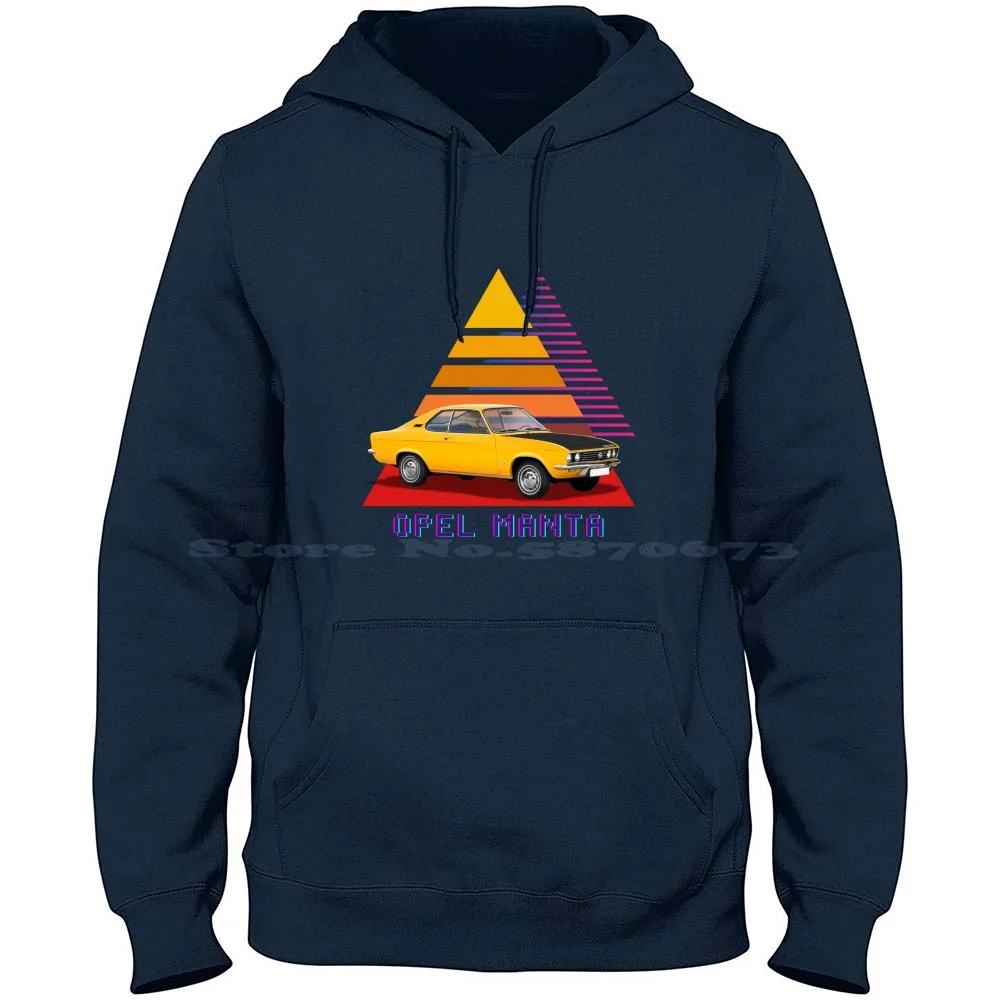 Manta B & Quot | Stile Sporco "| Opel Manta 100% Cotone Felpa Con Cappuccio Opel Appassionato Opel Lover Opel Tuning B Tuning Opel B