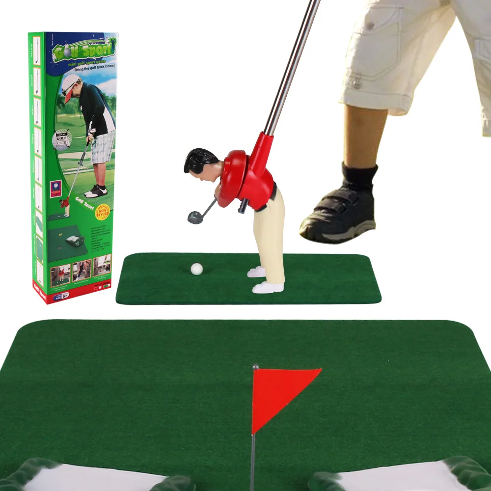 Indoor Mini Golf Game Minion Pallina Da Golf Indoor Golf Game Club Set Toys