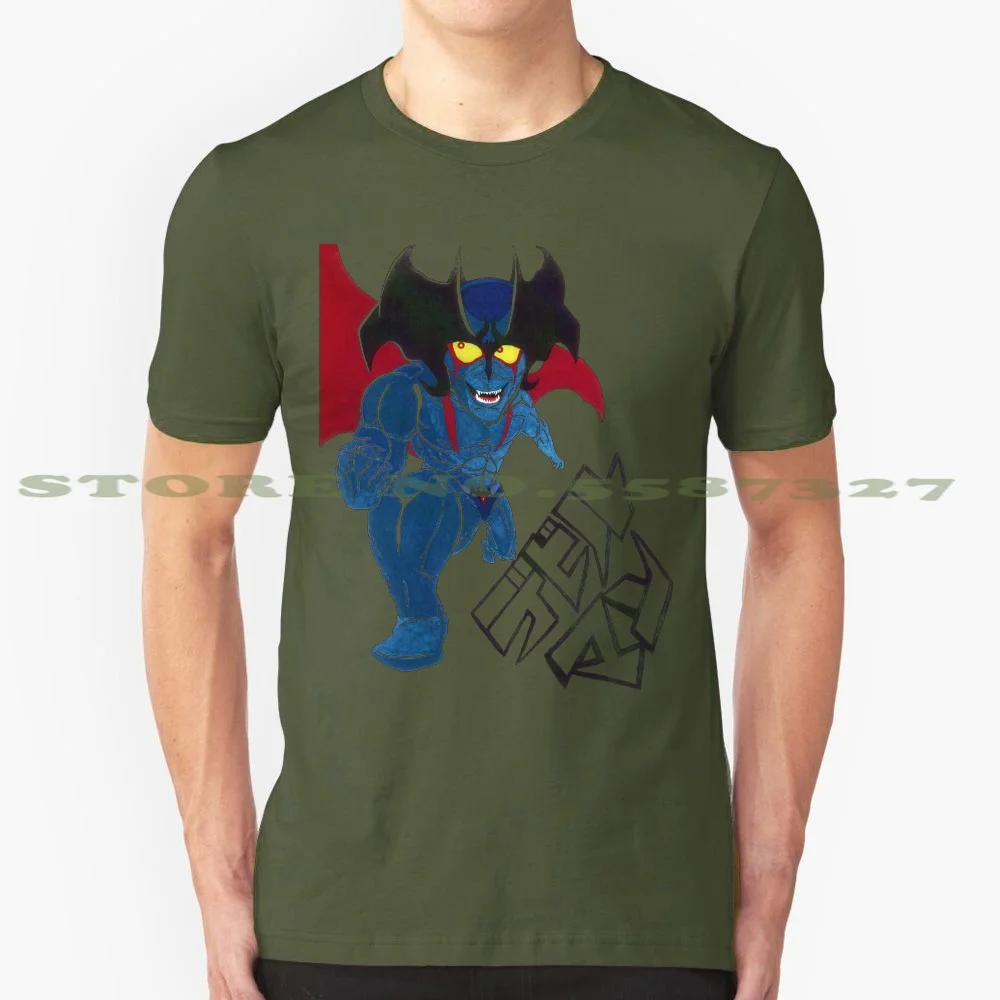 Devilman Cool Design T-Shirt Alla Moda Tee Manga Anime Go Nagai Shaki Debiruman Akira Fudo Kodansha Devil Man