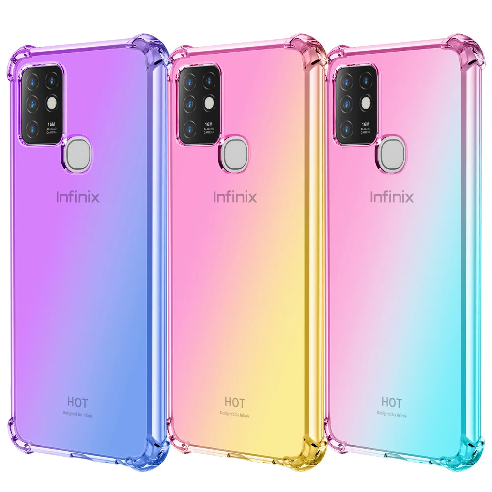 Antiurto Per Infinix Tecno Pova 4 Tpu Silicone Pova 3 2 Neo Infinix Pop 6 Go Cover Smart 6 Plus Zero X Neo X Pro 8 8I Case