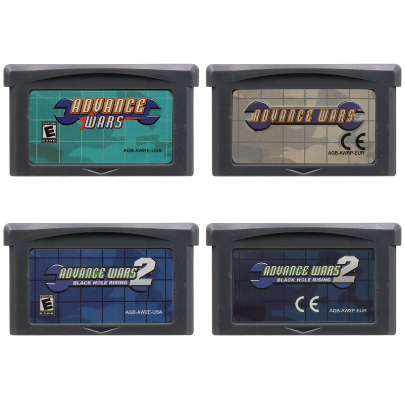 Cartuccia Di Gioco Gba Advance Wars Series Advance Wars 2 Black Hole Rising 32 Bit Scheda Console Per Videogiochi