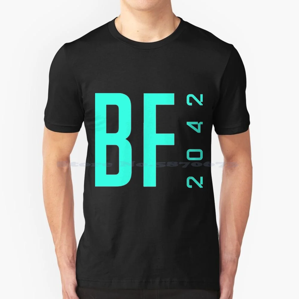 Battlefield 2042 T Shirt 100% Cotone Tee War Gaming Gamer Battlefield 6 Giochi Dell'Esercito Bf 2042 Pc Bf4 Battlefield 1 Bf6 Videogioco