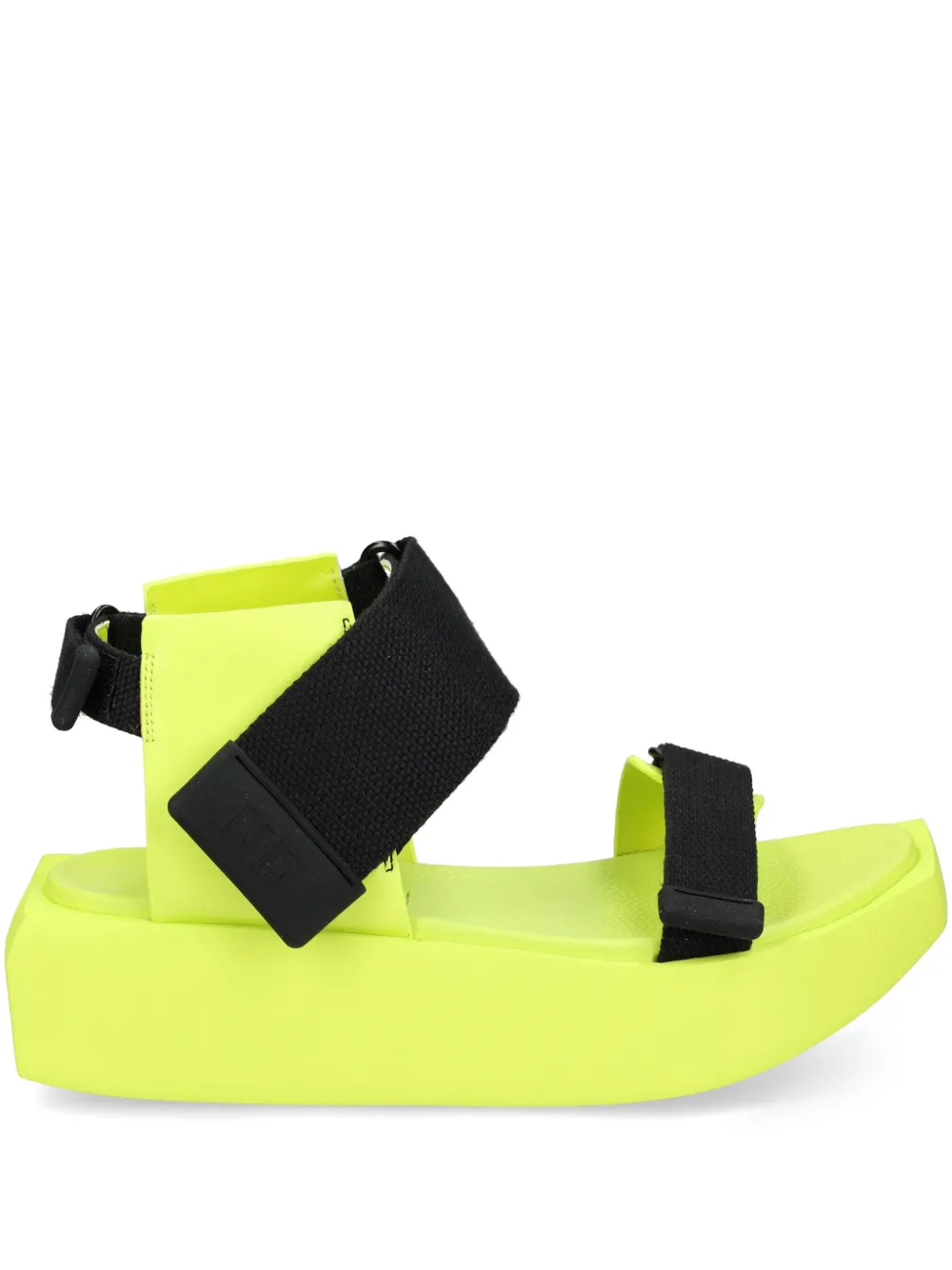 United Nude Wa Lo 60mm platform sandals - Verde