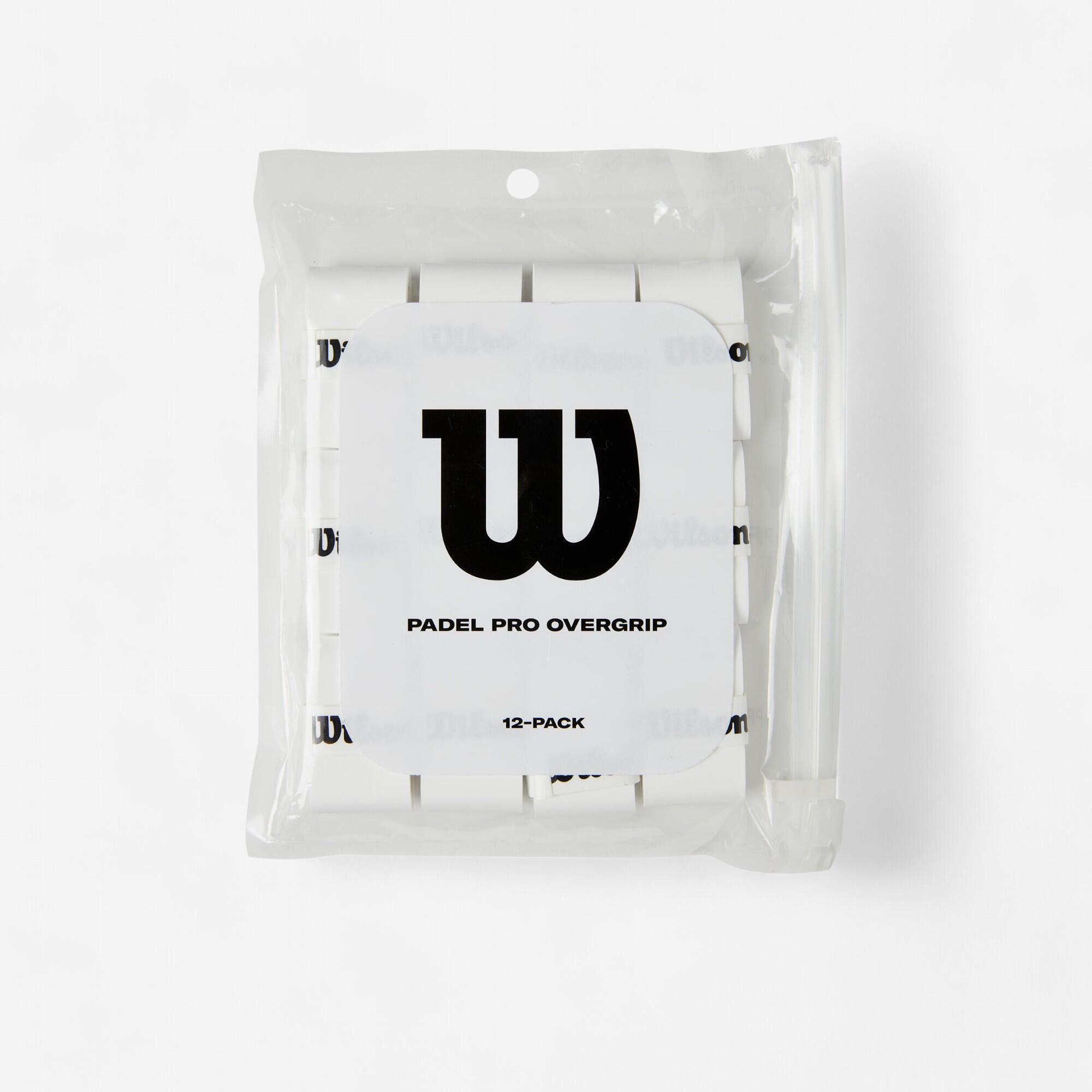 Decathlon | Overgrip padel Wilson PRO PADEL bianco x12 |  Wilson