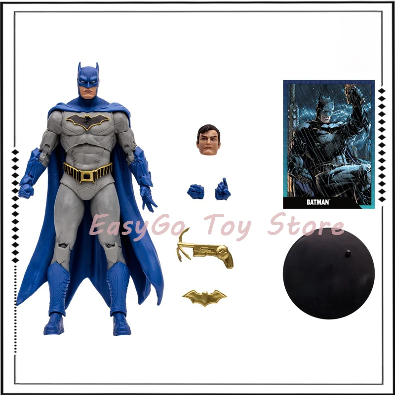 7 Pollici Batman Rebirth Figure Batman Action Figure Blue Batman Toys Model Collection Toys Gift