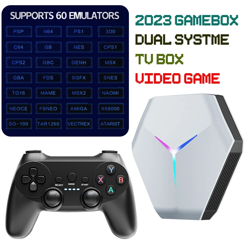X10 Super Box Console Di Gioco/Tv Dual System Tv Box 5G Wifi Supporto 4K 8K Super Large Game 60 Simulator Home Entertainment Gift
